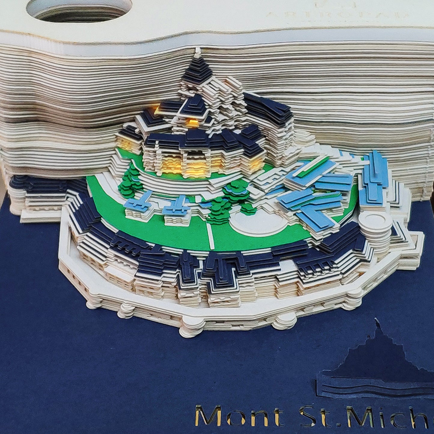 Mont St. Michel | 3D Calendar (2027)