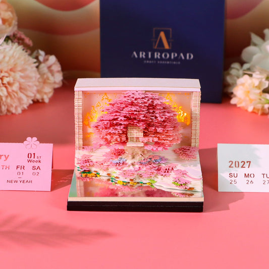 Sakura Tree House (With Light & Calendar 2027)