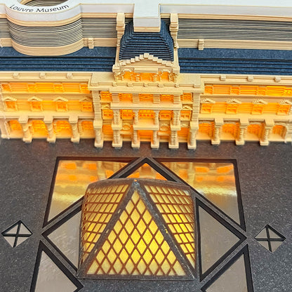 Louvre Museum (With Light & Calendar 2027)