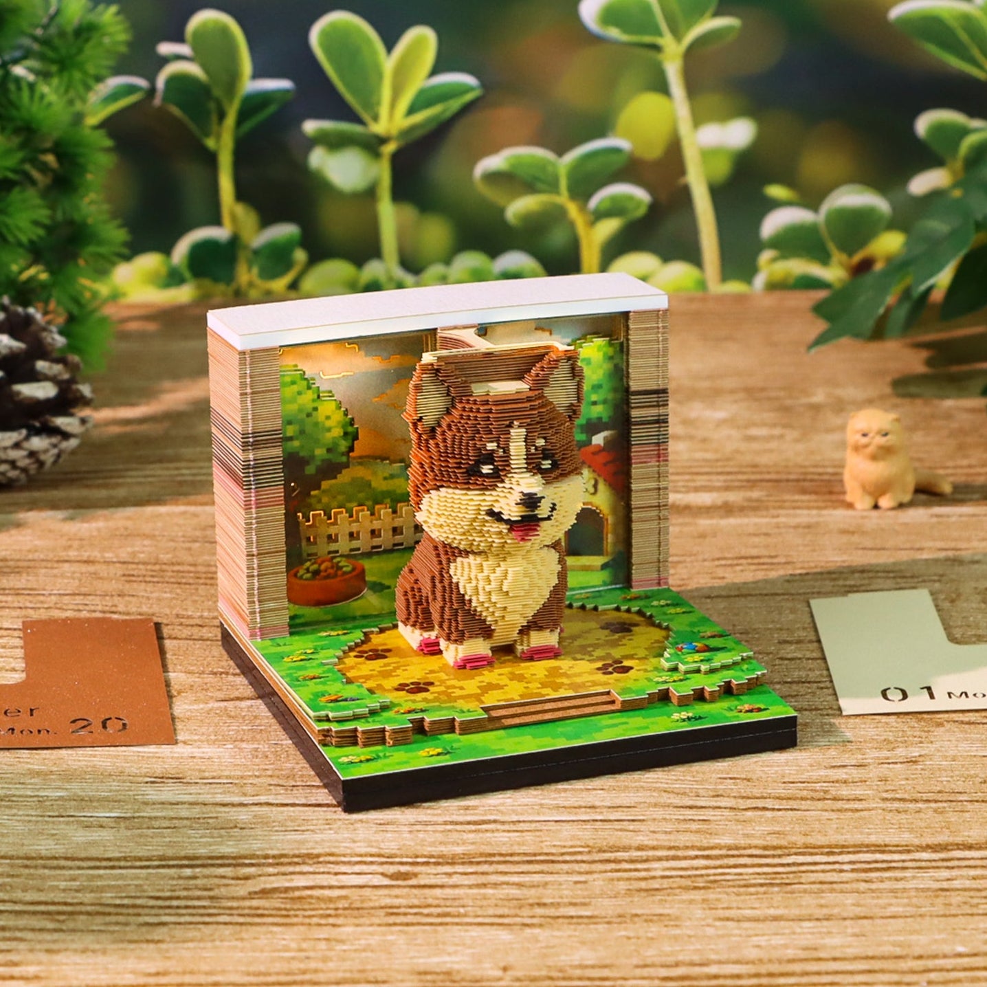 Corgi Dog (With Light & Calendar 2027)