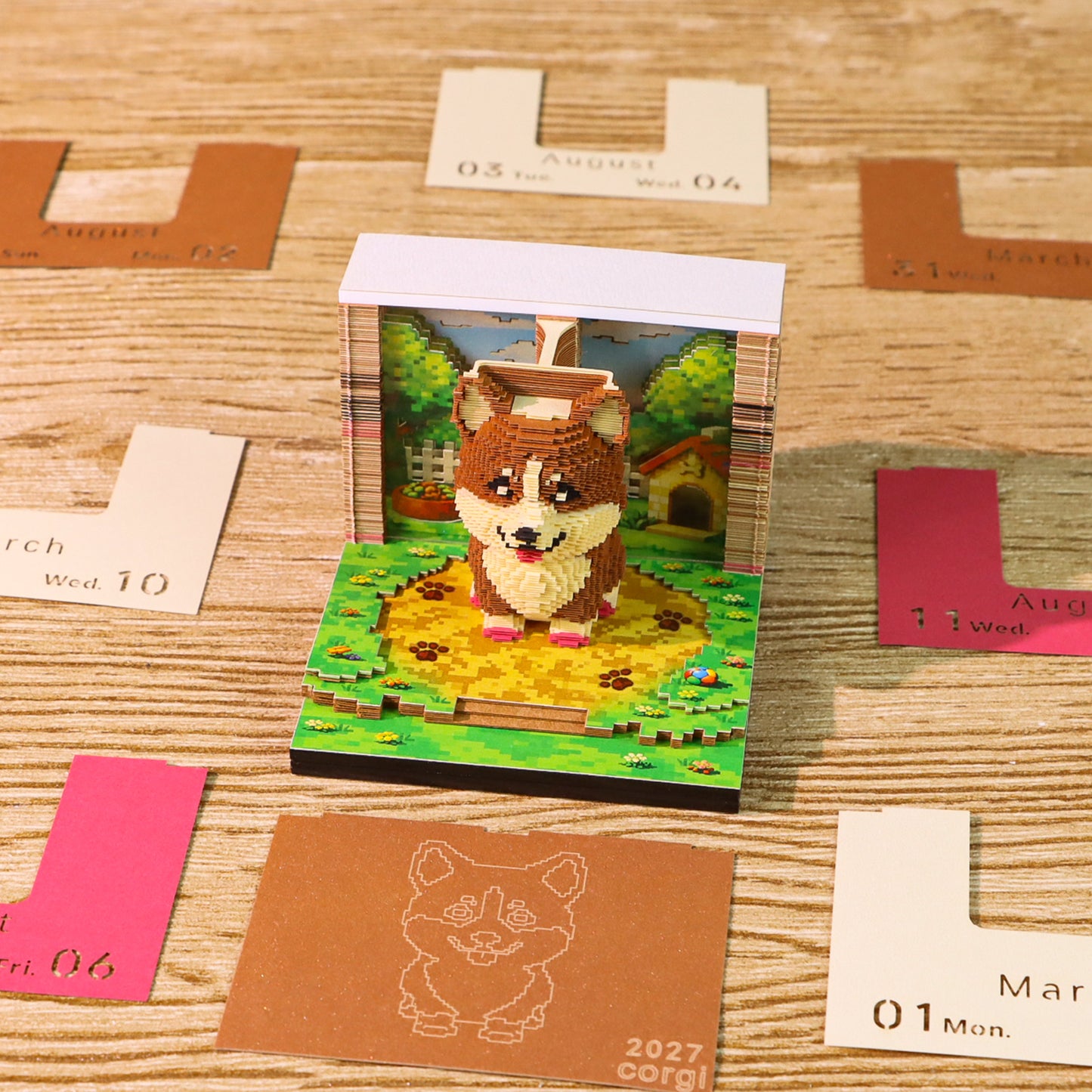 Corgi Dog (With Light & Calendar 2027)
