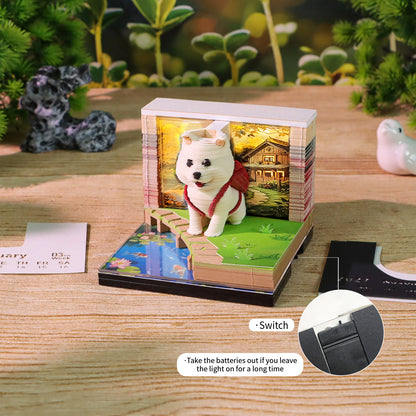 Backpack Puppy (With Light & Calendar 2027)