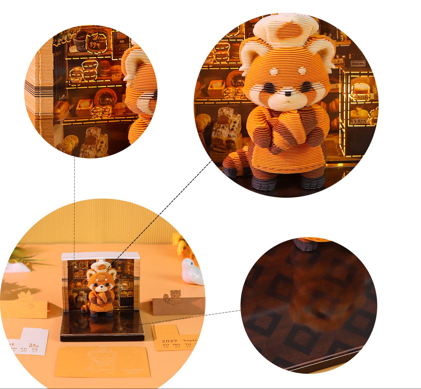 Raccoon | 3D Calendar (2027)