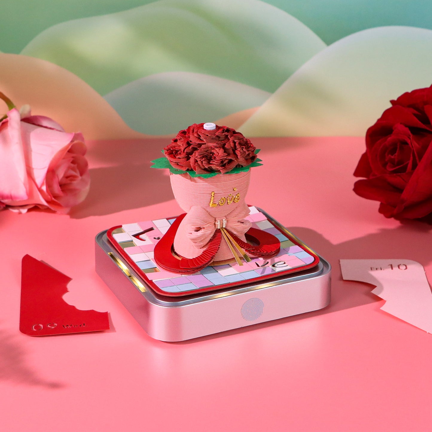 Roses (With Light & Calendar 2027)