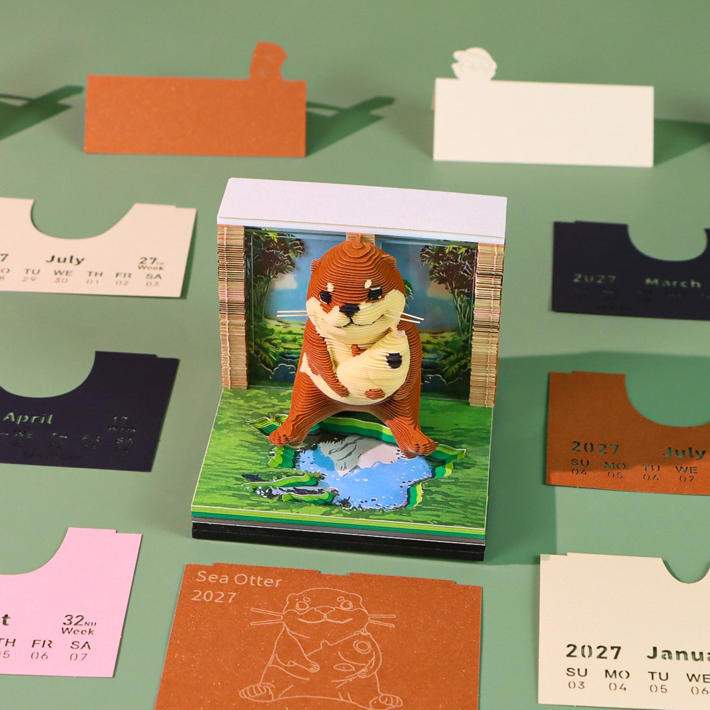 Sea Otter (With Light & Calendar 2027)