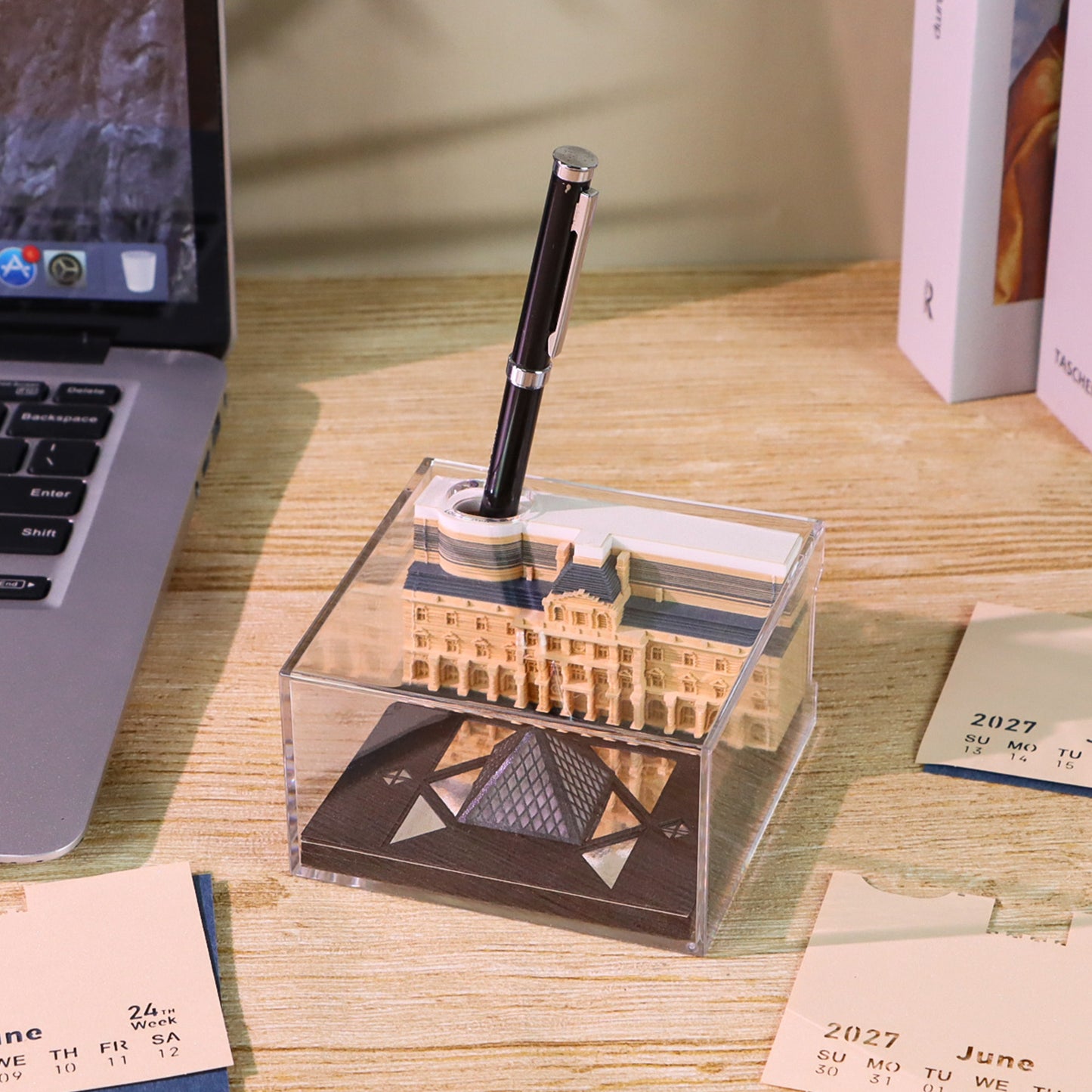 Louvre Museum (With Light & Calendar 2027)