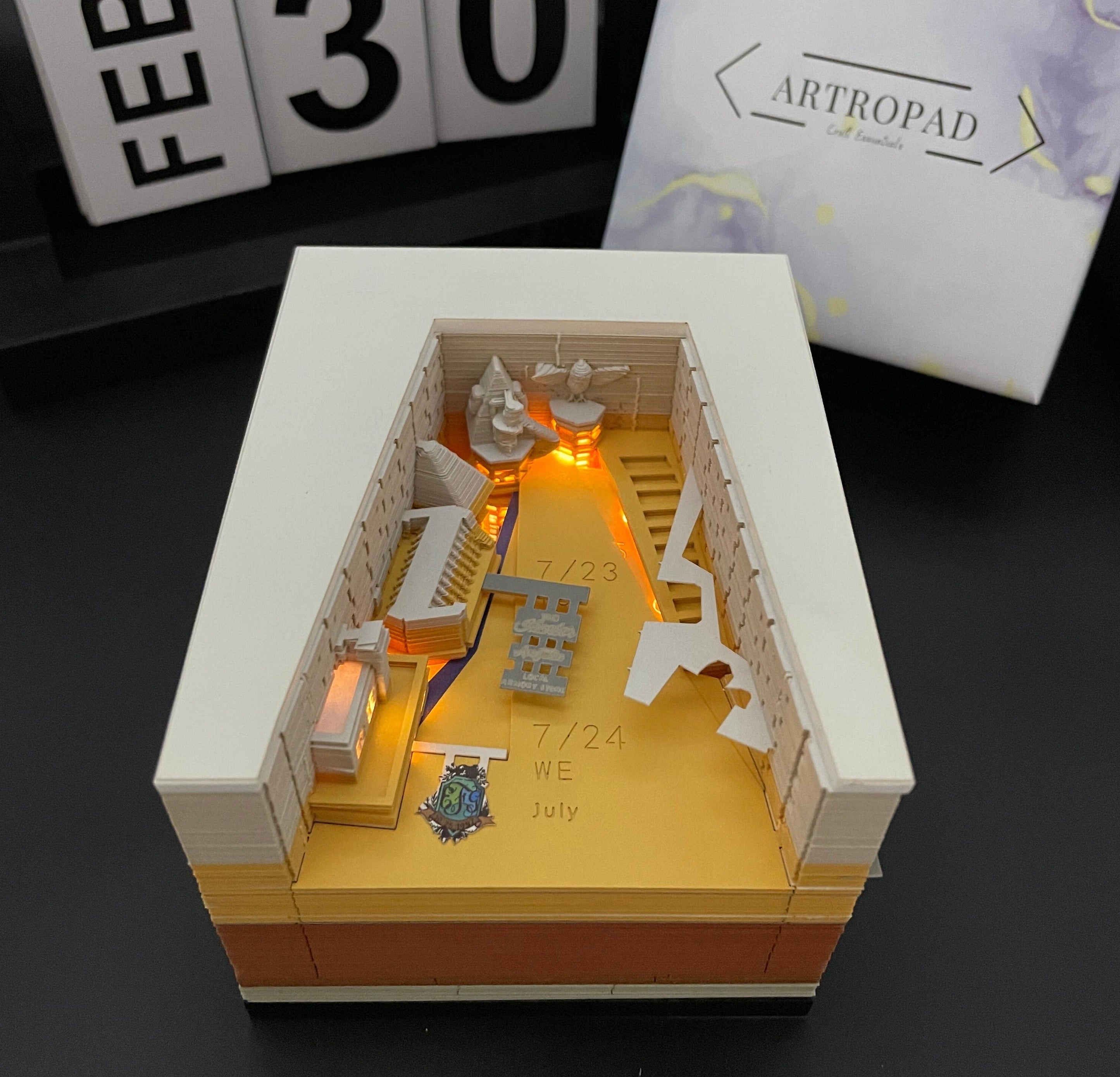 Diagon Alley (With Light & Calendar 2024) artropad