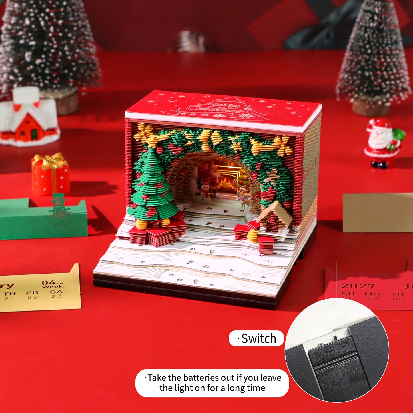 Xmas (With Light & Calendar 2027)
