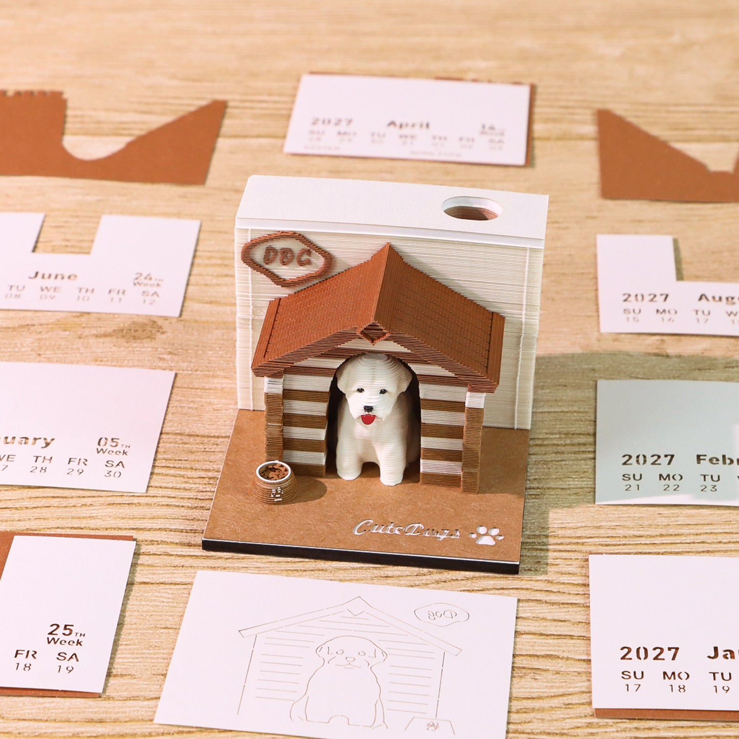 Puppy Cottage (With Calendar 2027)