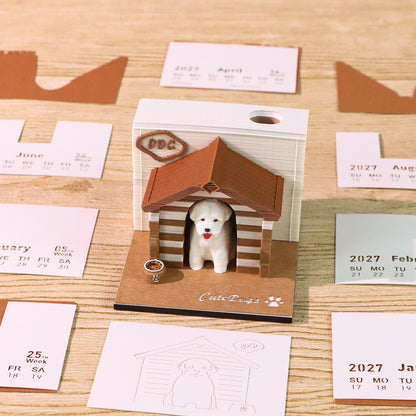 Puppy Cottage (With Calendar 2027)