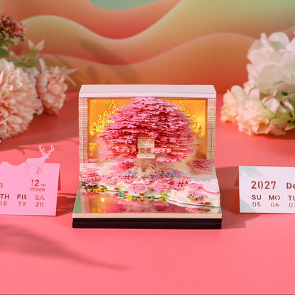 Sakura Tree House (With Light & Calendar 2027)