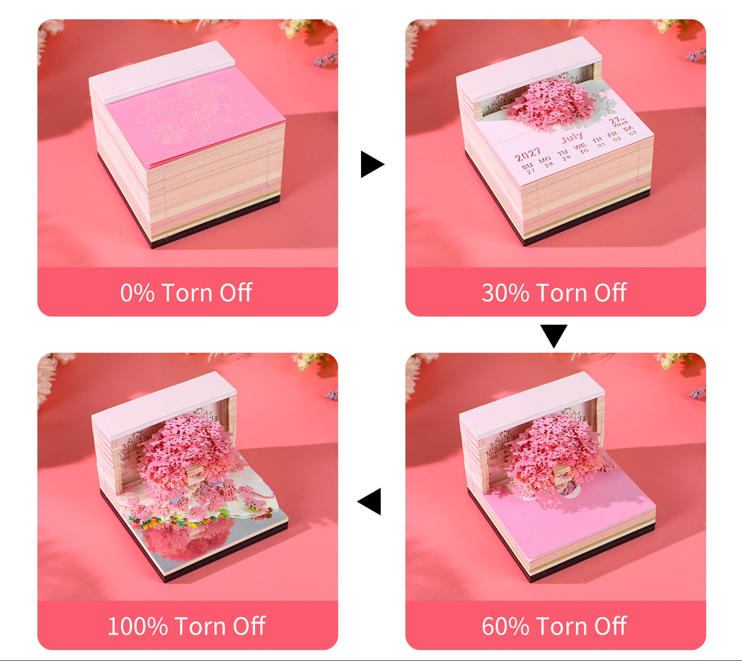 Sakura Tree House (With Light & Calendar 2027)