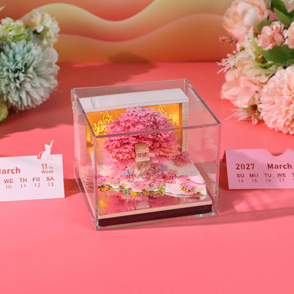 Sakura Tree House (With Light & Calendar 2027)