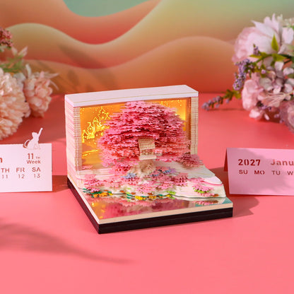 Sakura Tree House (With Light & Calendar 2027)