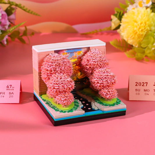 Cherry Blossom (With Light & Calendar 2027)