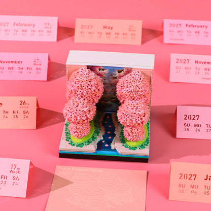 Cherry Blossom (With Light & Calendar 2027)