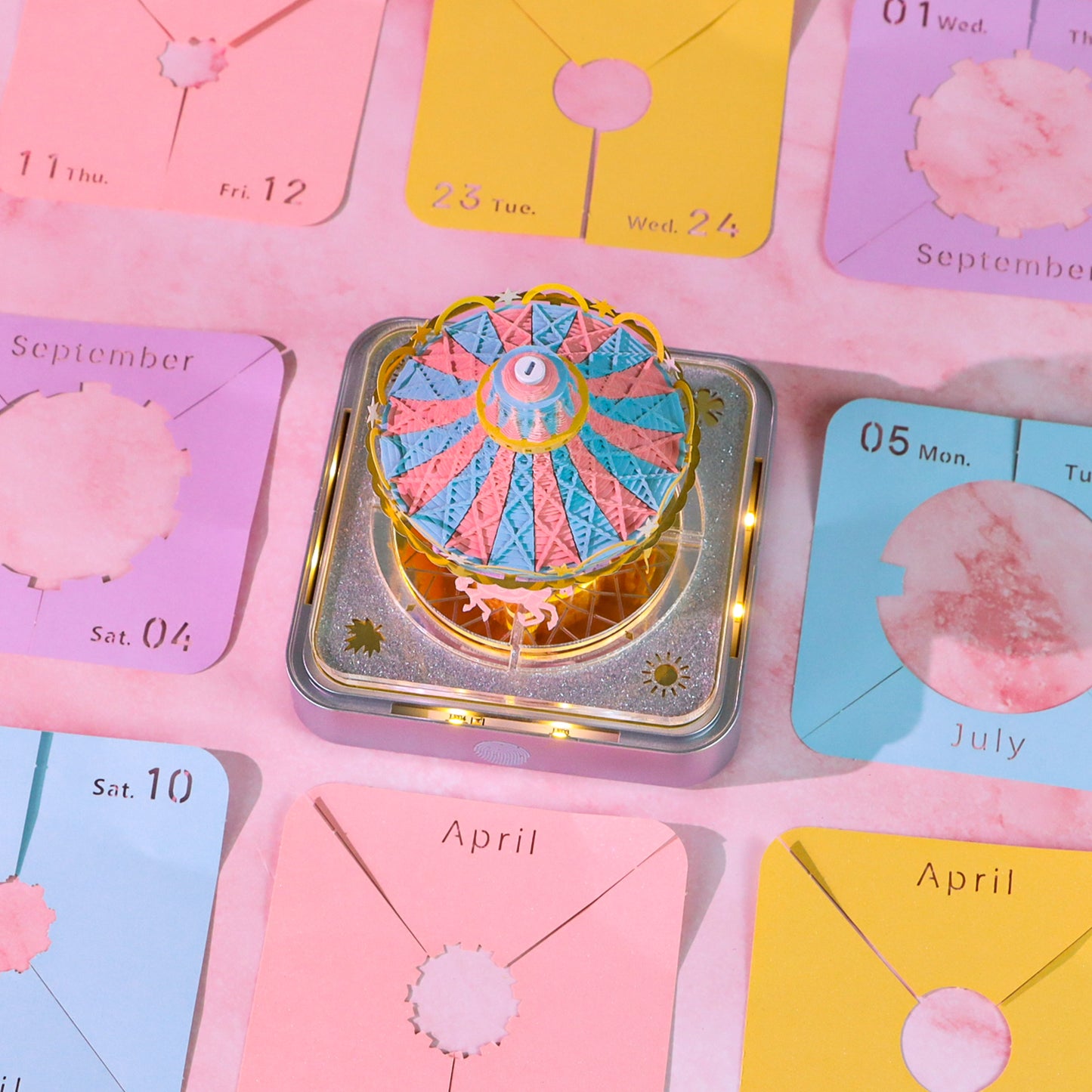 Carousel (With Light & Calendar 2027)