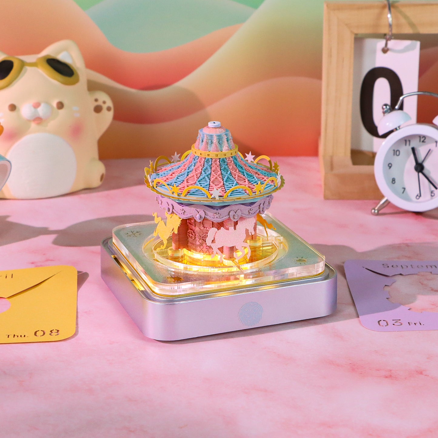 Carousel (With Light & Calendar 2027)