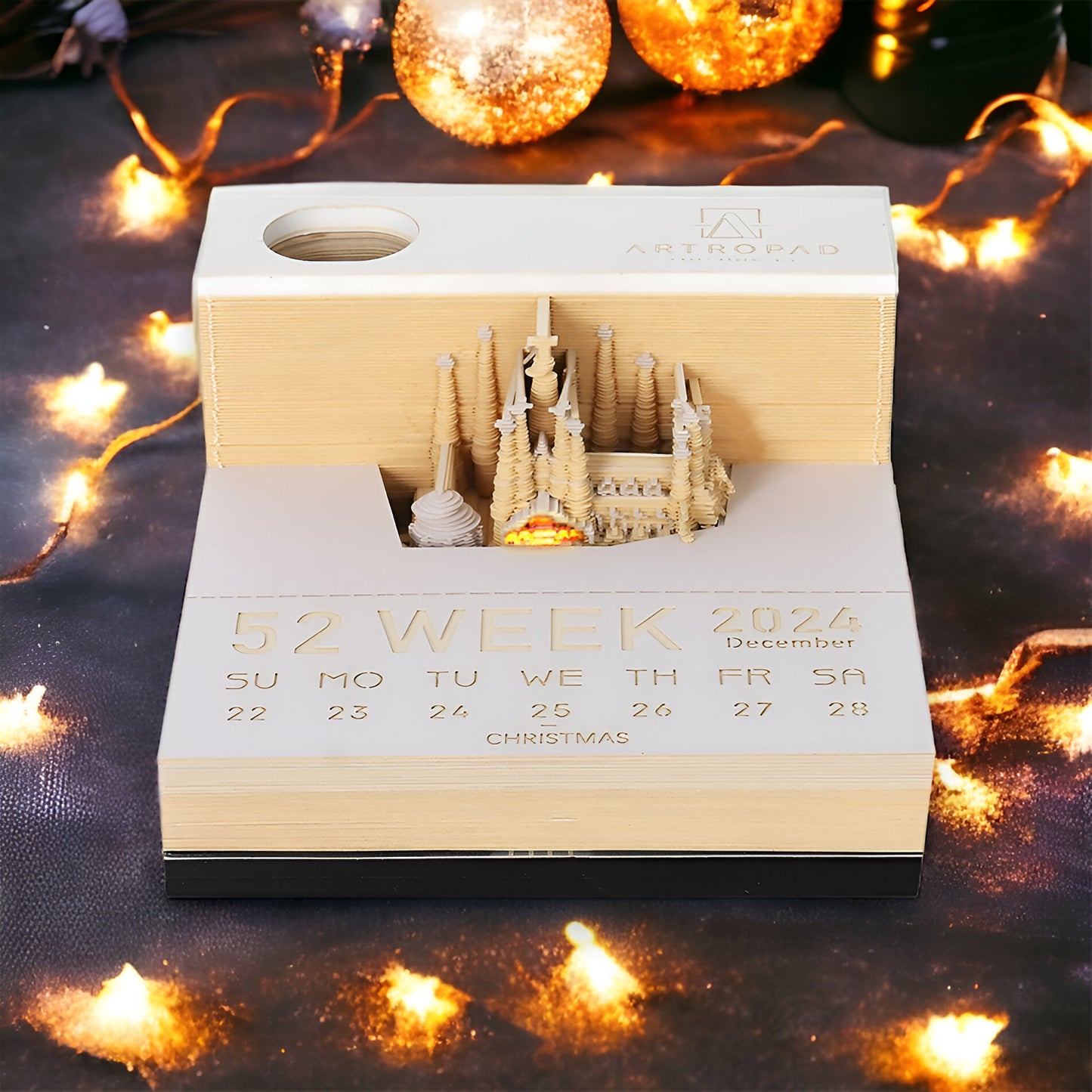 Sagrada Church (With Light & Calendar 2024)