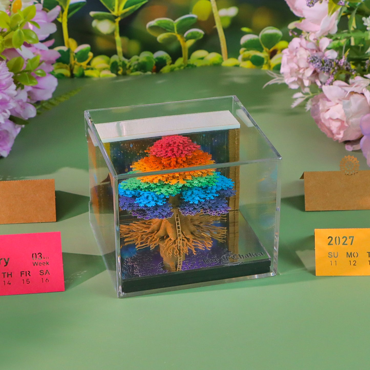Chakra Tree (With Light & Calendar 2027)