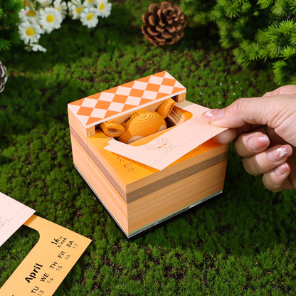Deer | 3D Calendar (2027)