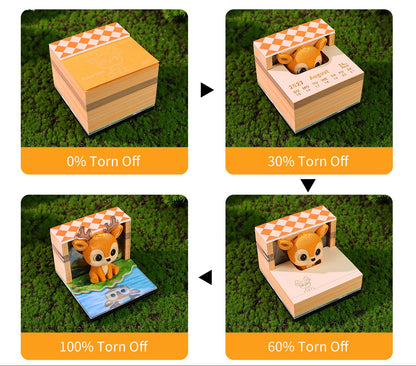 Deer | 3D Calendar (2027)
