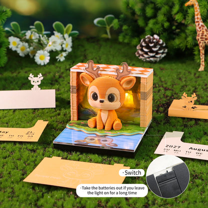 Deer | 3D Calendar (2027)