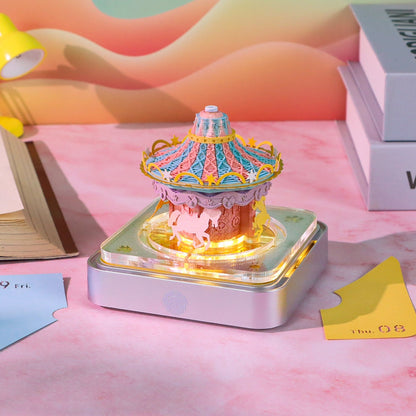 Artropad Carousel 3D Calendar with LED Light