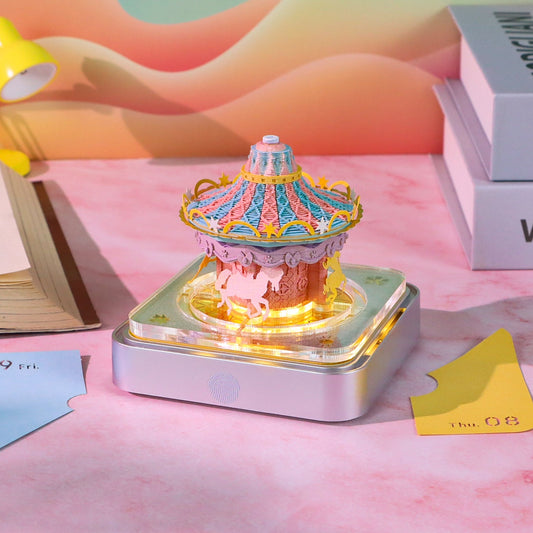 Artropad Carousel 3D Calendar with LED Light