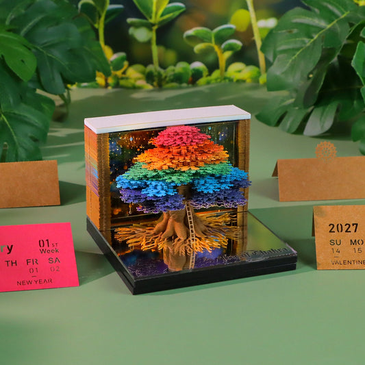Artropad Chakra Tree 3D Calendar with LED Light