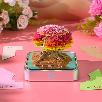 Artropad Cherry Tree 3D Calendar with LED Light
