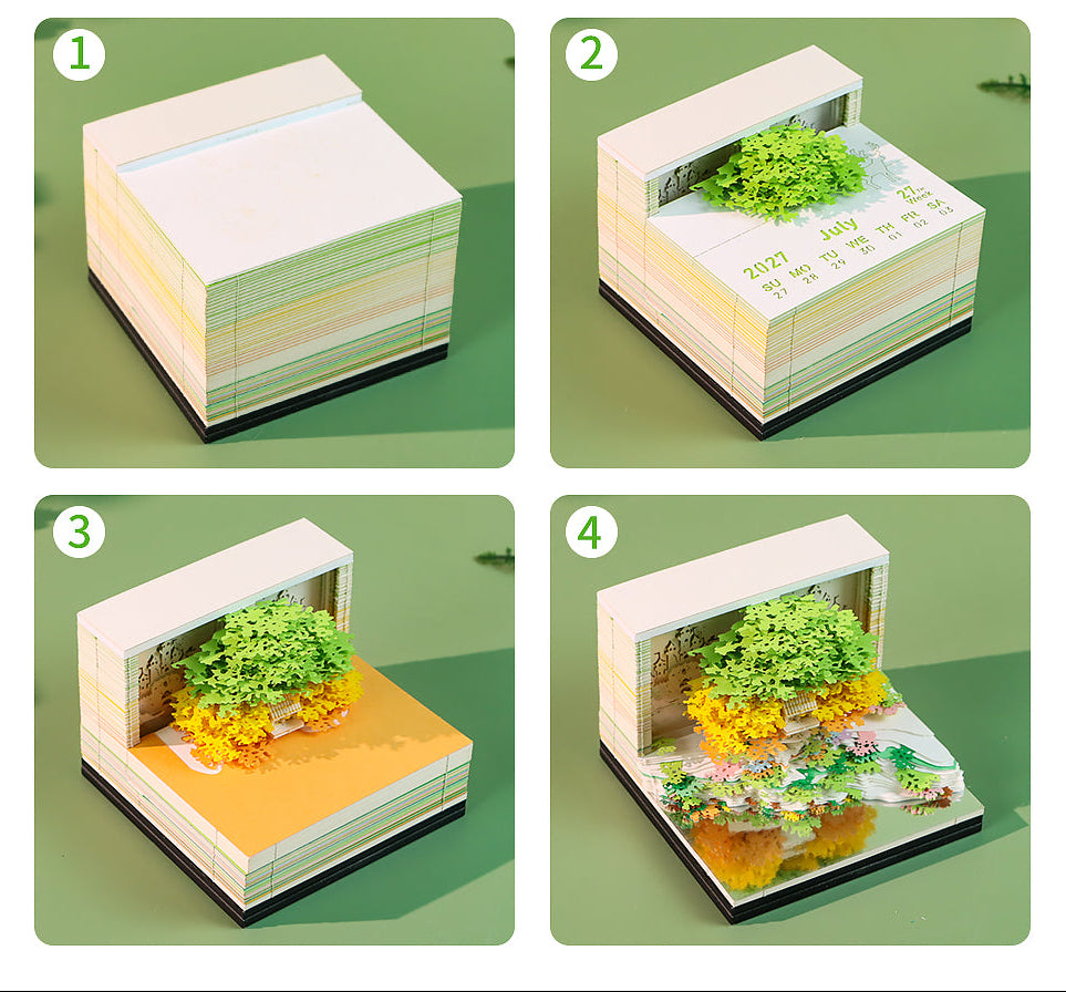 Green Tree House (With Light & Calendar 2027)